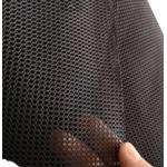 Single Layer Polyester Mesh Fabric , Black Stretch Poly Mesh Netting Cloth for sale