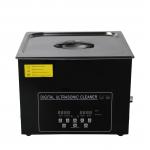 Black Titanium Ultrasonic Industrial Cleaner 360W 15 Litre Ultrasonic Cleaner For Bearings/Valves for sale