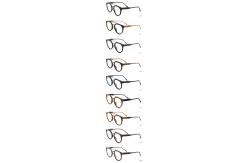 China Latest Styles Wood Copy Acetate Retro Optical Glasses Frame MR 09 supplier