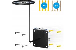 China Helmet Holder Rack Hook Helmets Stand Wall Mount Jacket Hanger Bracket supplier
