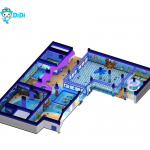Marine Themed Kids Indoor Playground Equipment For Amusement Park for sale
