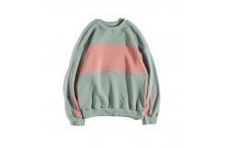 China Custom Splicing Cotton Mens Crew Neck Sweatshirts / Trendy Oversized Sweatshirts supplier