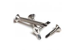 China 304 Stainless Self Tapping Screws With Phillips Drive For Building Construction supplier