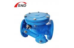 China Flanged Cast Iron Swing Check Valve Customized For Liquefied Gas supplier