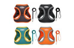 China Lightweight Design Mesh Pet Harness Vest For Ensure The Safety supplier