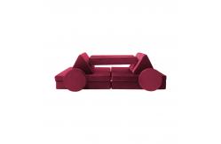 China Triangle Cushion Base Polyester Inner Liner Play Couch Set Sofa supplier