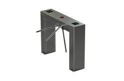 China 510mm Arm Tripod Turnstile Barrier SUS304 Rod Solenoid Locking Hydraulic Buffer supplier