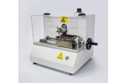 China Engineering Plastics Rubber Testing Equipment Sample V Notch Cutting Machine supplier