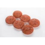 Anti Mildew Copper Scouring Pads Customized Weight For Kitchen Cleaning for sale