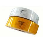 Prismatic Truck Yellow Reflective Tape On Commercial Vehicles Self Adhesive Waterproof for sale