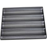 RK Bakeware China Glazed Aluminum Baguette Baking Tray / Hot Dog Pan / Muffin Trays