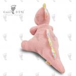 28 X 32cm Soft Plush Toy PP Cotton Plush Pink Dinosaur Plushie Animal