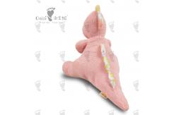 China 28 X 32cm Soft Plush Toy PP Cotton Plush Pink Dinosaur Plushie Animal supplier