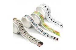 China Custom Kawaii DIY Masking Tape Printed Design Own Die Cut Washi Tape supplier
