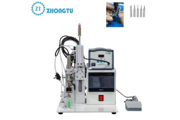 Widely used Semi-automatic connector cable welding Robot bonding tools soldering machine