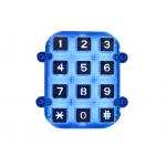 Panel Mount 12 Keys Metal Mechanical Keyboard Zinc Alloy IP65 For Access Entry Kiosk for sale
