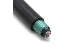 China Cat6 FTP / UTP Ethernet Lan Cable LSZH / PVC Black Armored supplier