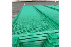 China Flooring Flat Expanded Metal Mesh Panel Anodized Electro Galvanized supplier