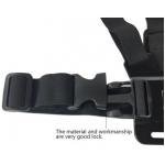 Rotatable Smartphone Chest Mount Harness Strap Holder