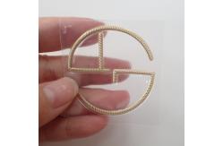 China Soft Printed Embossed Heat Transfer Label TPU Patch For Clothing supplier