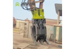 China Excavator Log Grab Certified Hydraulic Log Grapple For Mini Digger supplier