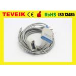 ECG cable with integrated 10 lead wires for Fukuda ME EKG machine