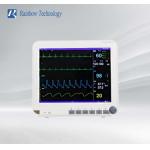 Multi Parameter Patient Monitor ECG HR RESP SPO2 NIBP Temp for sale