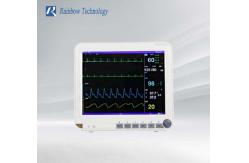 China Multi Parameter Patient Monitor ECG HR RESP SPO2 NIBP Temp supplier