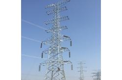 China Hot Dip Galvanized Q345B Q235B Lattice Transmission Line Tower supplier