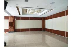 China Melamine Finished MDF Board Folding Partition Walls Width 500mm - 1230mm supplier