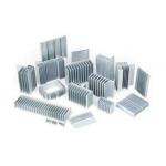 Industrial Aluminum Heatsink Extrusion Profiles For Water Cooler OEM for sale