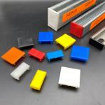 Customized PVC Plastic Strut Channel End Caps for sale