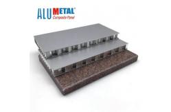 China 1mm Thick 4x8 Aluminium Honeycomb Sandwich Panel 10000mm Sheet  Exterior Cladding supplier