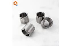 China Cemented / Tungsten Carbide Sleeve With Aligning Groove And Oil Hole supplier