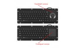 China Low-cost Rugged Panelmount Plastic Keyboard With Touchpad and 68 Keys supplier