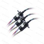 Multiple Circuits Capsule Slip Rings Smooth Rotation 0-300rpm Speed