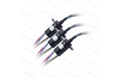 China Multiple Circuits Capsule Slip Rings Smooth Rotation 0-300rpm Speed supplier