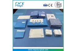 China Abdominal Surgery Disposable Surgical Laparoscopy Drape Pack With Lap Drape supplier