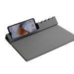 Folding Multifunctional Pu Leather Fast Wireless Charging Mouse Pad Custom Logo for sale