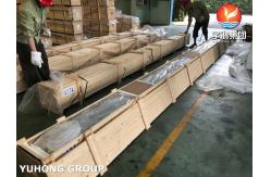 China ASTM B111 / ASME SB111 C44300 Copper Tube For Condenser Heat Exchanger Application supplier
