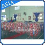 Popular 1.5m Adult Clear Pvc Body Zorb , Inflatable Body Zorb For Football Games for sale
