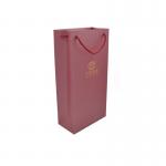 Recyclable Small Red Kraft Custom Paper Shopping Bags With Handle for sale
