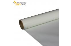 China Fire Retardant Silicone Coated Fiberglass Fabric  1.5 Meter Width High Durability supplier