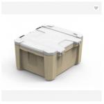 Snap On Roto Molded Storage Box Custom Rotary Plastic Turnover Box for sale