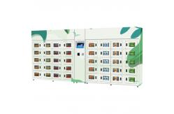 China OEM Refrigerated Cooling Locker Style Egg Vending Machine With Touch Screen supplier