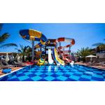 Aqua Water Park Summer Water Games Swimming Pool Water Toy Fiberglass Slide for Children for sale