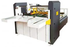 China Semi Pasting Carton Folder Gluer Machine Semi Automatic supplier