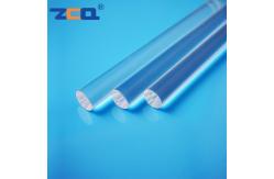 China Transparent Circular Quartz Glass Rod supplier