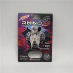 Plastic Empty Medicine Bottles Male Enhancement Rhino 99 Pills Blister Card With Display Box for sale