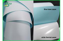 China Self Adhesive Thermal Paper Roll 4 X 3 Inches 55gsm Mailing Shipping Barcode supplier